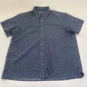 Orvis Active Fit Button Down Hemd Kragen Kurzarm Herren All Over Print XXL - Bild 1 von 10