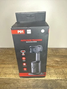 P01 Smart Face and Body Auto Tracking Phone Selfie Stick Tripod 360 - Picture 1 of 2