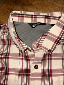 Eastern Mountain Sports Mens  Plaid Button Down Shirt Long Sleeve Size Large - Picture 1 of 6