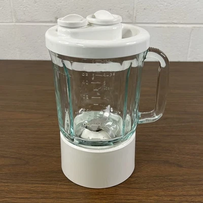 KitchenAid搅拌机罐KSB5WH白色40盎司5杯原始设备制造商玻璃替换水罐 — 第 1/4 张图片