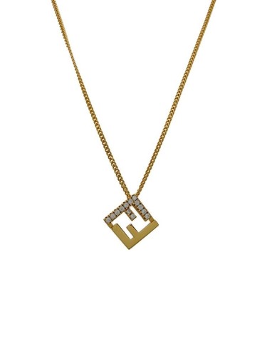 Collana FENDI Top uomo con strass GLD usata