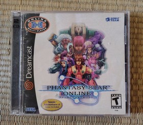 Phantasy Star Online Sega Dreamcast Untested, No Sonic Demo