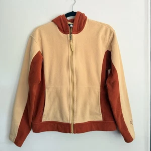 Chaqueta con Capucha Vintage Patagonia Rhythm Synchilla Polar Cremallera Completa Naranja Quemado L - Imagen 1 de 10