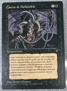 Magic: The Gathering ~ Legends ~ CHAINS OF MEPHISTOPHELES Italian ~ Excellent - Picture 1 of 17
