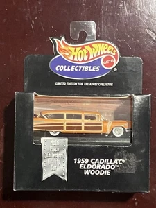 Hot Wheels 1959 Orange Cadillac Eldorado Woodie Dieast 1998 Collectible Car - Picture 1 of 3