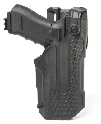 Blackhawk T-Series Holster L3D For Glock (RH) 17/19/22/31/45 & TRL - 44N600BWR - Image 1 of 4