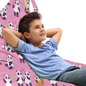 Panda Spielzeugtasche Sitzsack Fluffy Tiere Around Spielen - Bild 1 von 5