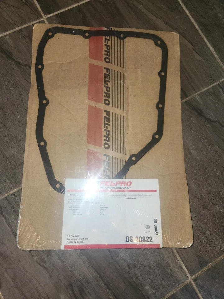 Junta inferior del cárter de aceite OS30822 Felpro nueva para Hyundai Sonata Santa Fe Kia Sorento Foto 1 de 1