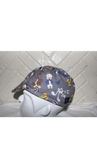 Cycling Cap comics peanuts looney tunes one Size Hand Made 100% cotton - Picture 1 of 3
