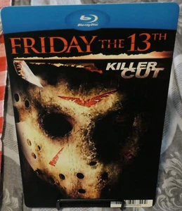 FRIDAY THE 13TH KILLER CUT BLOCKBUSTER MOVIE BACKER CARD-(NO MOVIE INCLUDED) - Picture 1 of 1