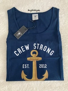 Cayler & Sons Original Navy Anchor Tanktop Sailor Tank Top Shirt L - Picture 1 of 9