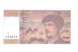 FRANCIA Banconota 20 Francs 1997 - Picture 1 of 2
