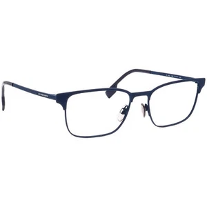 Burberry Brille B 1332 1288 blau Gummi quadratisch Metallgestell Italien 54[]17 145 - Bild 1 von 6