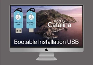 macOS Catalina Bootable USB for Installation or Reair - USB A - Picture 1 of 1