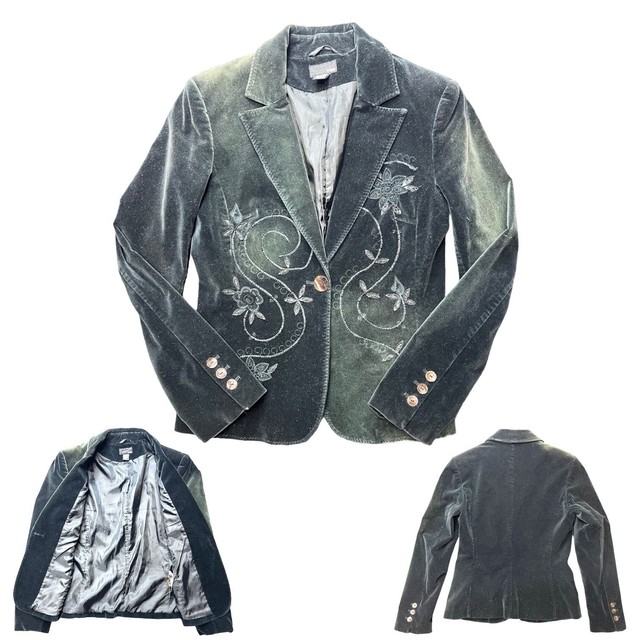 ch�ndal terciopelo mujer h&m