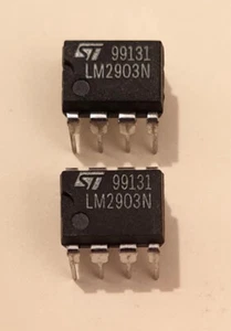 2 x LM2903N - Double comparateur 2 à 36V 500ns -DIP8 - STM - Bild 1 von 1