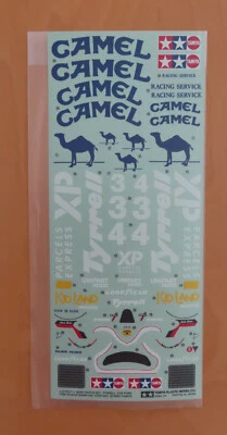 RC Tamiya Decal F1 Tyrrell 018 Ford CAMEL 50379 NEW NIB 1990 - Bild 1 von 2
