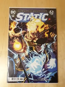 Static: Season One #6 Cover A First Printing DC Comics 2022 1st Cameo of Ebon - Picture 1 of 4