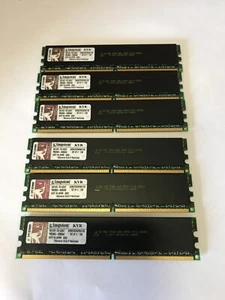 48GB = 6 x 8GB Kingston DDR2 667MHZ KVR667D2D4P5K2/16G Memory (for servers only) - Picture 1 of 4
