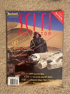 Magazine: Sci-Fi Collector: Beckett Vol 1 #3 Star Wars, Darth Maul, toys