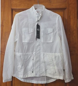 NWT Alpha Industries M-65 Nylon Mod Field Coat Rain Jacket White Size M - Picture 1 of 11
