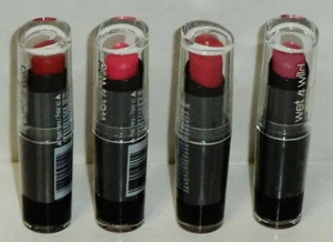 2 Shades Of Wet n Wild MegaLast Lip Sticks STOPLIGHT RED & SMOKING HOT PINK - Picture 1 of 1