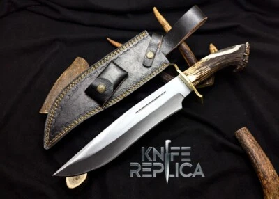 Seraphim Falls Bowie - Muela Magnum Stag 26 Replica Bowie Knife With Stag Horn - Image 1 of 4