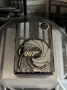 Zippo Windproof James Bond Spectre 007 Deep Carved Lighter, 29861, New In Box - Picture 1 of 6