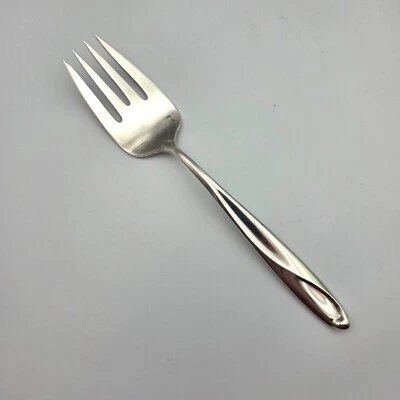 Reed & Barton Silver Sculpture Sterling Silver Cold Meat Fork 8 1/4" Long - Image 1 of 4