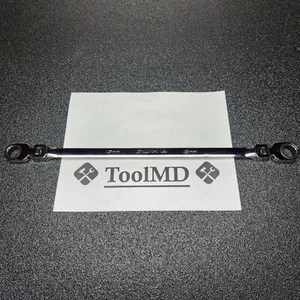Snap-on Tools 17mm 19mm 12pt Metric Double Flex Ratcheting Box Wrench XFRM1719A - Picture 1 of 18
