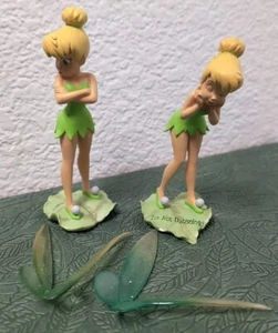 Tinkerbell Bradford Exchange A Pixie With Attitude It's Not Fair&I'm Not Listen - Picture 1 of 10