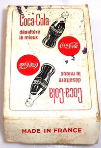 COCA COLA® JEUX DE CARTES DESALTERE LE MIEUX - Picture 1 of 4