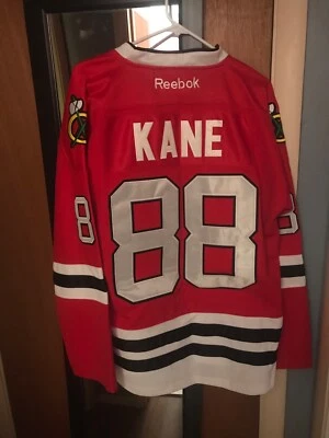 Camiseta NHL CCM 2013 Stanley Cup Champions Patrick Kane #88 Talla 48 Blackhawks Foto 1 de 4