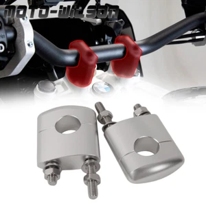 FOR Motorcycle BMW R Series HandleBar Handle Fat Bar Riser Mount Clamps Short SR - Picture 1 of 15