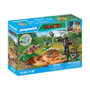 Playmobil Stegosaurus Nest w/ Egg Thief Kids/Children Interactive Toy Playset 4+ - Picture 1 of 8