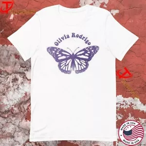 Limited Edition Olivia Rodrigo GUTS Butterfly Shirt - Bild 1 von 3
