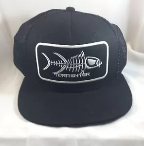 TORMENTER Netzmütze schwarz flacher Schirm C6 - Bild 1 von 2
