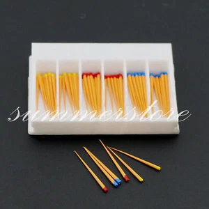 60 Pcs/Box Dental Universal Endodontic Gutta Percha Canal Obturate Points F1-F3 - Picture 1 of 8
