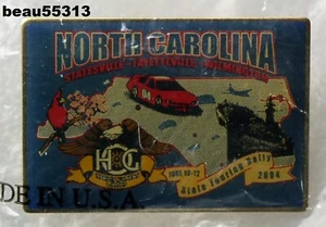 ⭐HARLEY DAVIDSON OWNERS GROUP HOG 2004 NORTH CAROLINA STATE RALLY VEST PIN - Picture 1 of 1