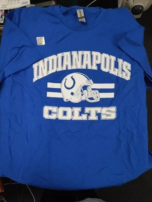 Indianapolis Colts 短袖全新 T 恤 XL — 第 1/3 张图片