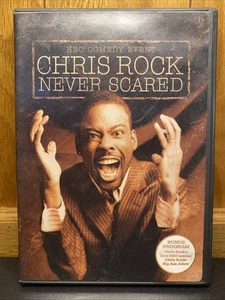 Chris Rock: Never Scared (DVD, 2004) fast free shipping very good - Picture 1 of 3