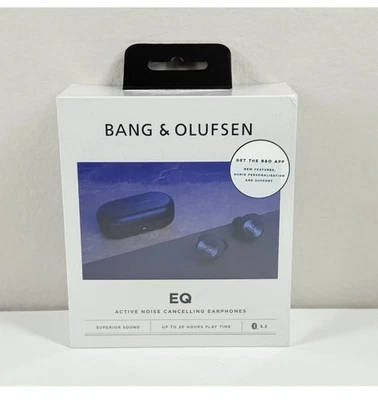 Auriculares internos inalámbricos Bang & Olufsen Beoplay EQ azul medianoche sellados Foto 1 de 4