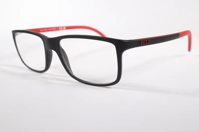 Ralph Lauren Eyeglasses PH 2125 Mens Black Full Rim Plastic Glasses Frames 53 mm - Image 1 of 4