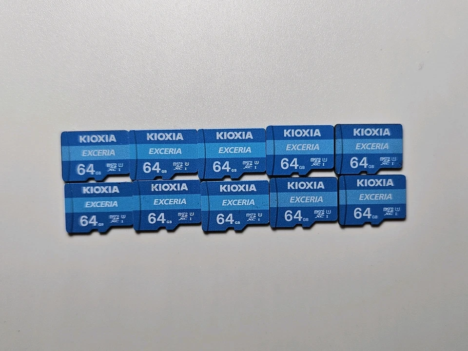 Kioxia Exceria 64GB 100MB/s MicroSD SDXC card, Class10, U1 x 10 - Image 1 of 1