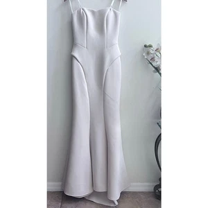 Tony Bowls Paris creme trägerlos figurbetont Meerjungfrau Ballkleid Ballkleid Damen 2 - Bild 1 von 14