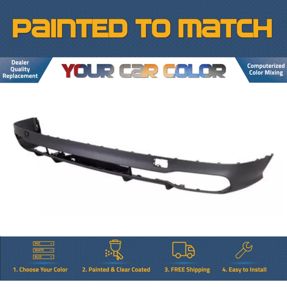 For 2018-2020 AUDI SQ5; Rear Bumper Cover; Lower; w/o Tow; AU1115125 Painted - Imagem 1 de 1