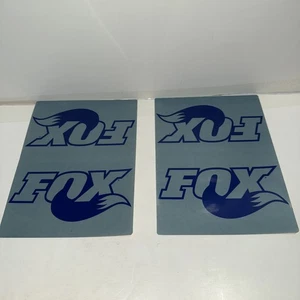 FOX RACING SHOCKS SHOX SUSPENSION 2 GENUINE DECALS STICKERS - Picture 1 of 3