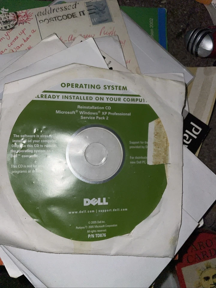 Dell Reinstallation CD Microsoft Windows, XP Professional Service Pack 2 - Image 1 of 1