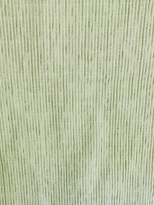 .86 Yds Celery Green Heavy Corduroy Striped Upholstery Fabric, 31 x 57" - Picture 1 of 3