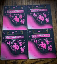 VTG 1991 - DREAM PHONE - BOARD GAME PARTS - SET of 4 CLUE SHEET HOLDERS!
